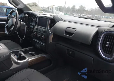 2021 Chevrolet Silverado 1500 4Wd Short Bed Lt Trail Boss z USA, uszkodzony, nr VIN 1GCPYFED8MZ171666